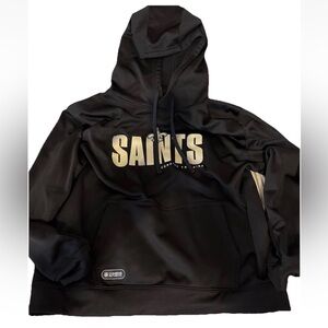 NFL Team Apparel New Orleans Saints hoodie Sweatshirt SZ XL